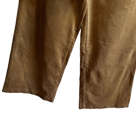 Smash & Tess tan corduroy wide leg high waist pants size L excellent condition - Picture 4 of 11